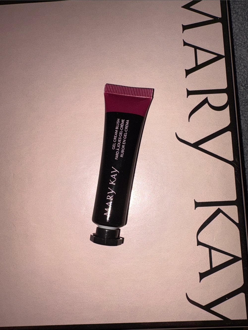 Mary Kay Gel-Cream Blush - Black Packaging with Pink Accent - Picture 5 of 5